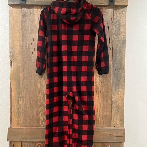 Hurley Plaid Winter One Piece Pajama 12 - Picture 6 of 6